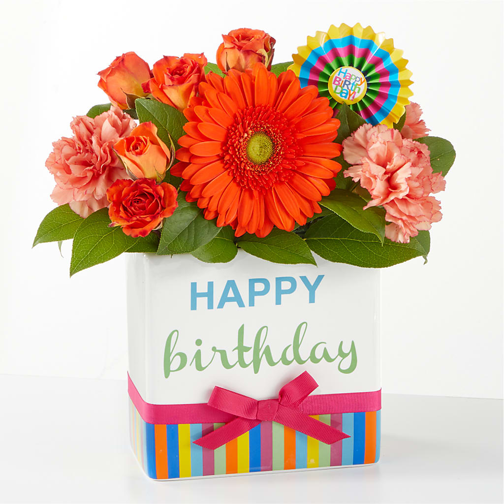 Birthday Surprise Bouquet – Greenwich Blooms Florist Inc, Greenwich CT