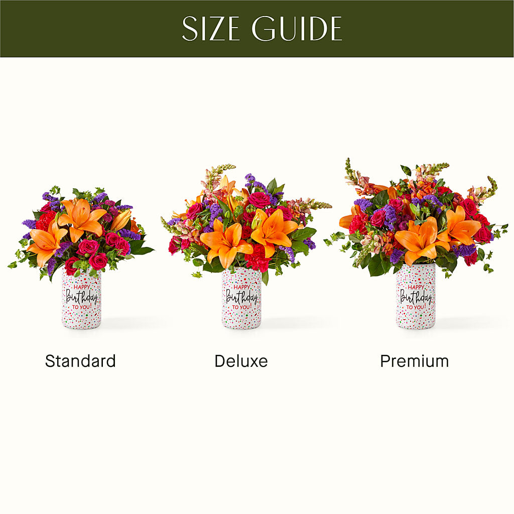 Birthday Palooza Bouquet – Greenwich Blooms Florist Inc, Greenwich CT