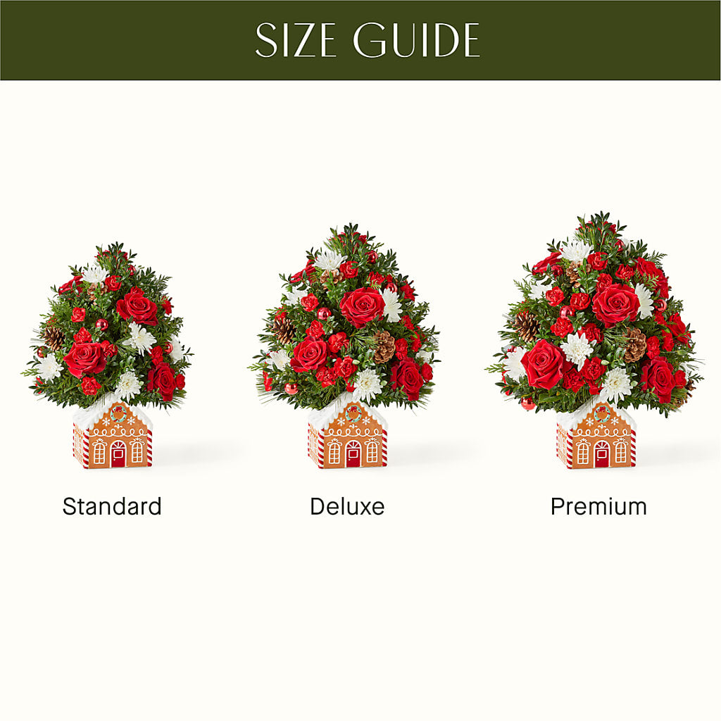 Spiced Gingerbread Tree – Greenwich Blooms Florist Inc, Greenwich CT