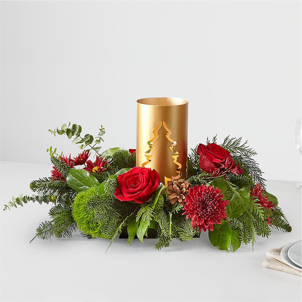 Toast the Season Centerpiece – Greenwich Blooms Florist Inc, Greenwich CT