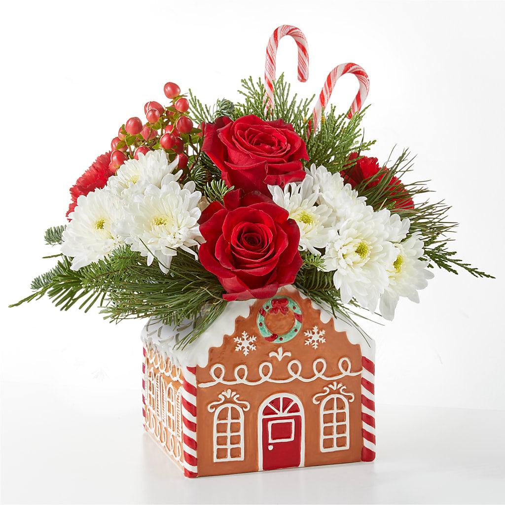 Gingerbread Bakery Bouquet – Greenwich Blooms Florist Inc, Greenwich CT