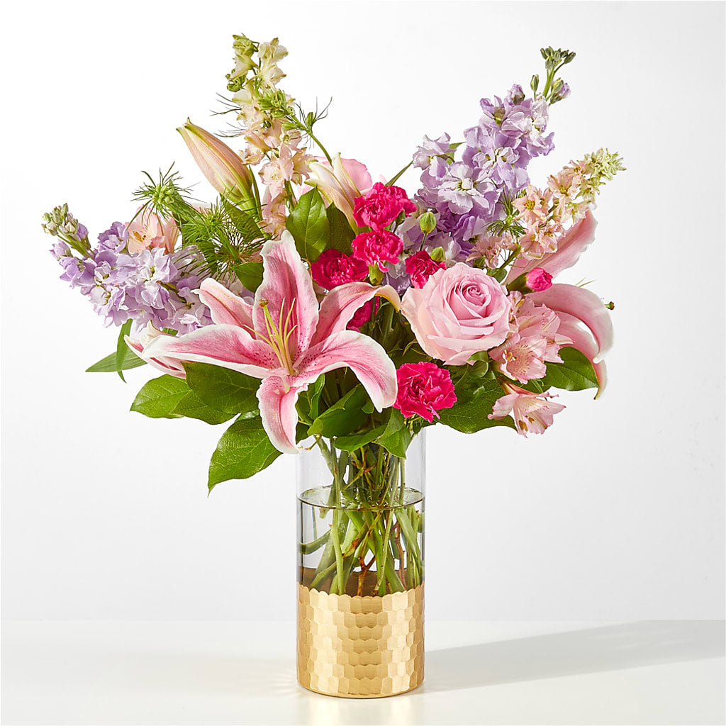 Mauvelous Bouquet – Greenwich Blooms Florist Inc, Greenwich CT