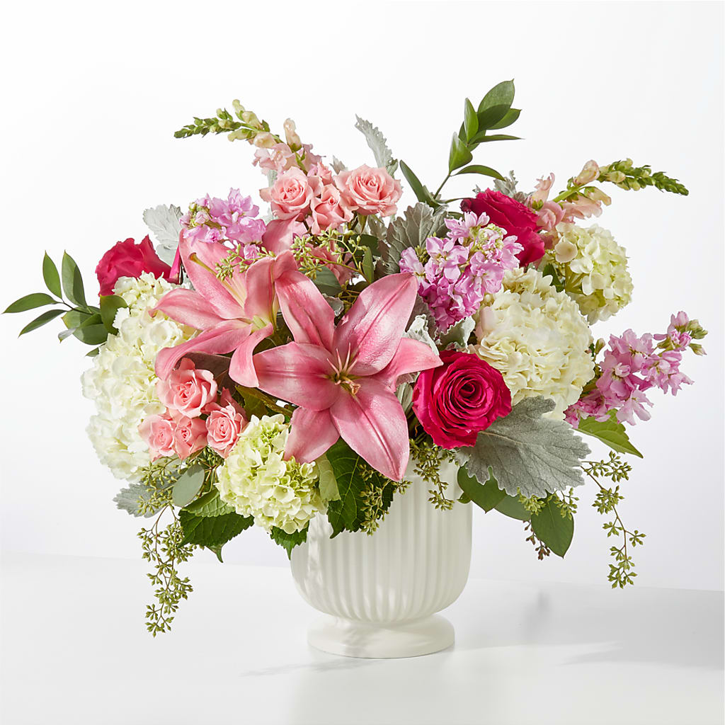 Antique Shopping Bouquet – Greenwich Blooms Florist Inc, Greenwich CT