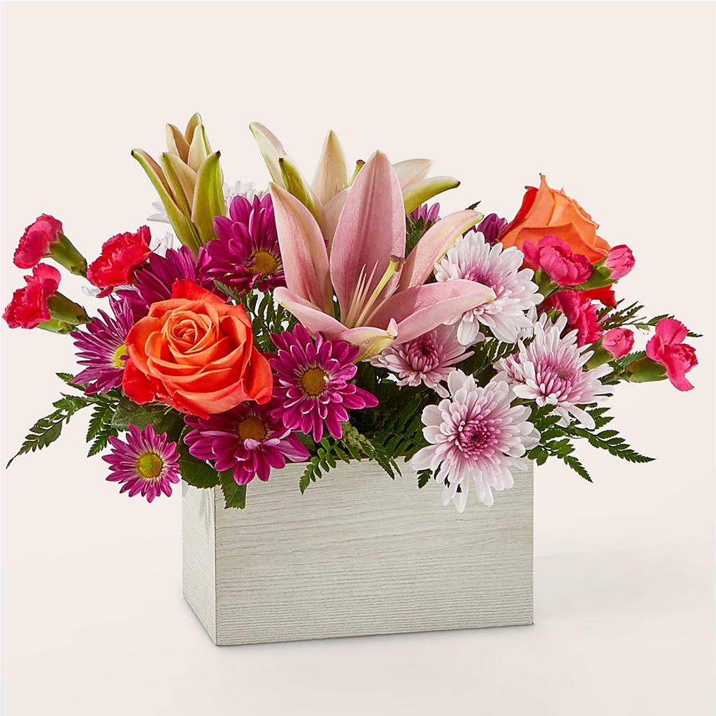 Light of My Life Box Bouquet – Greenwich Blooms Florist Inc, Greenwich CT