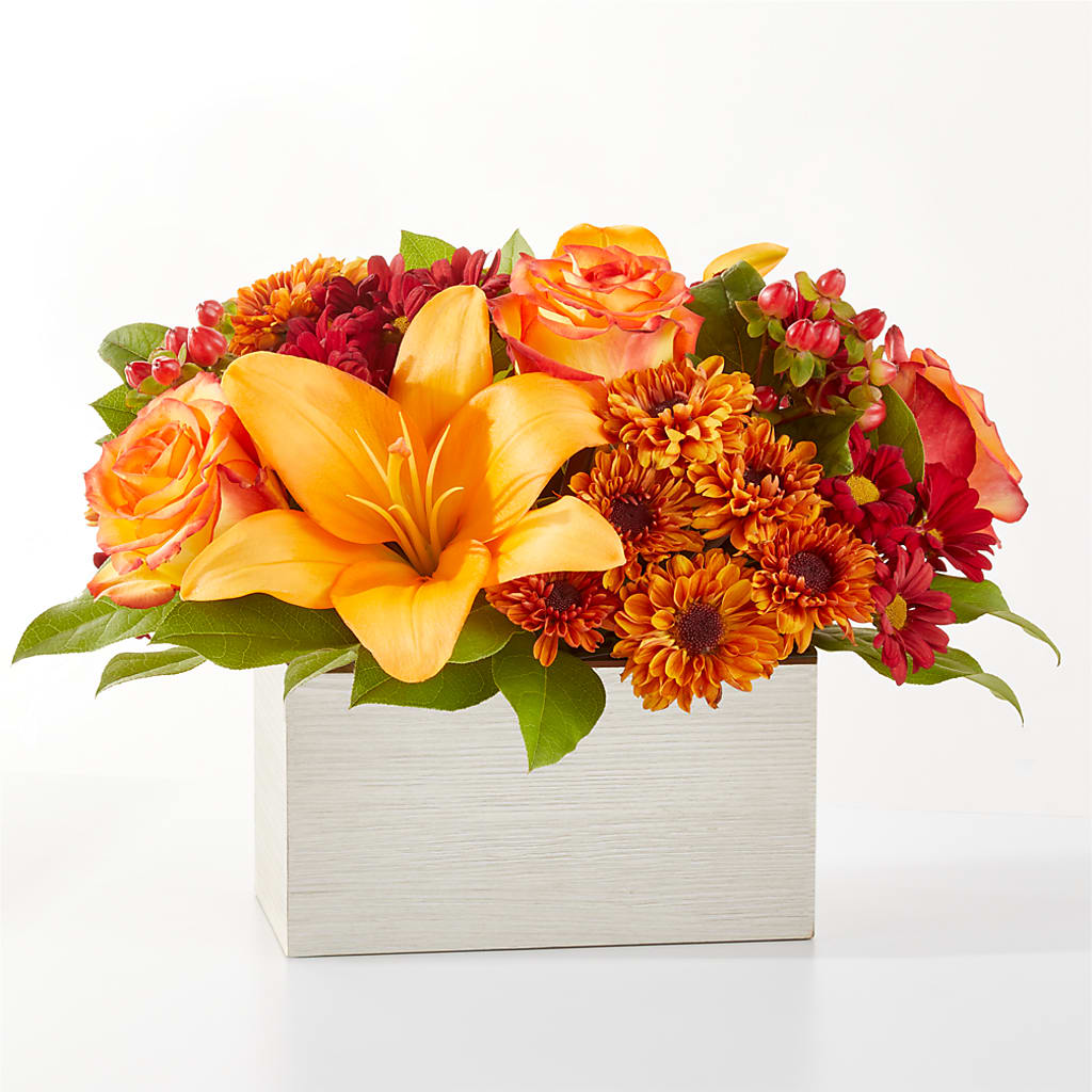 Backyard Bonfire Bouquet – Greenwich Blooms Florist Inc, Greenwich CT