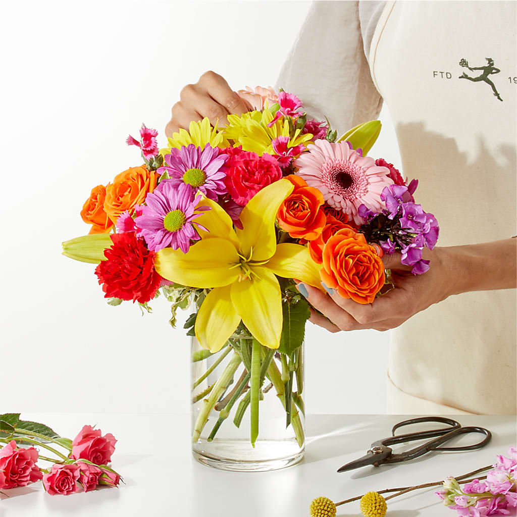 Cue the Confetti - A Florist Original – Greenwich Blooms Florist Inc, Greenwich CT