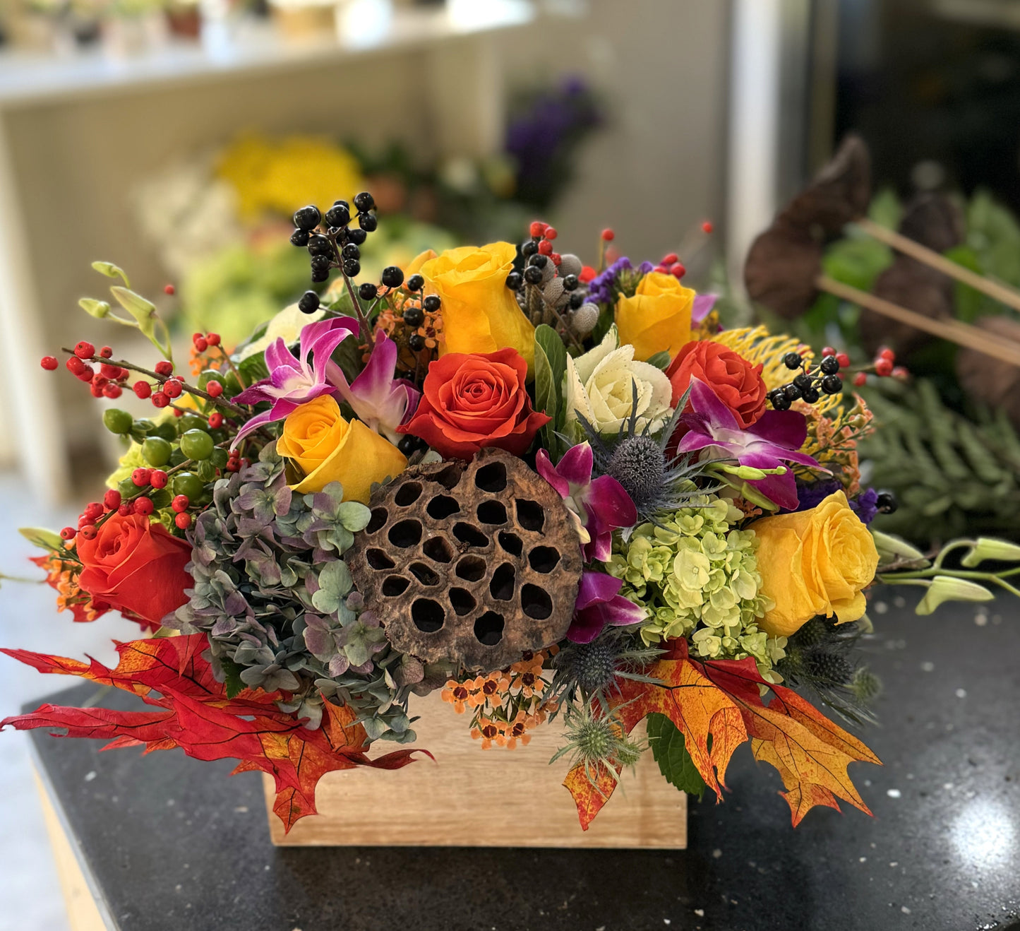 Harvest Time – Greenwich Blooms Florist Inc, Greenwich CT