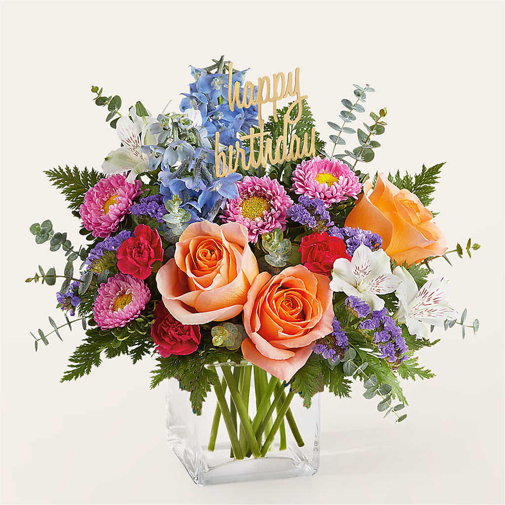 Birthday Bash Bouquet – Greenwich Blooms Florist Inc, Greenwich CT