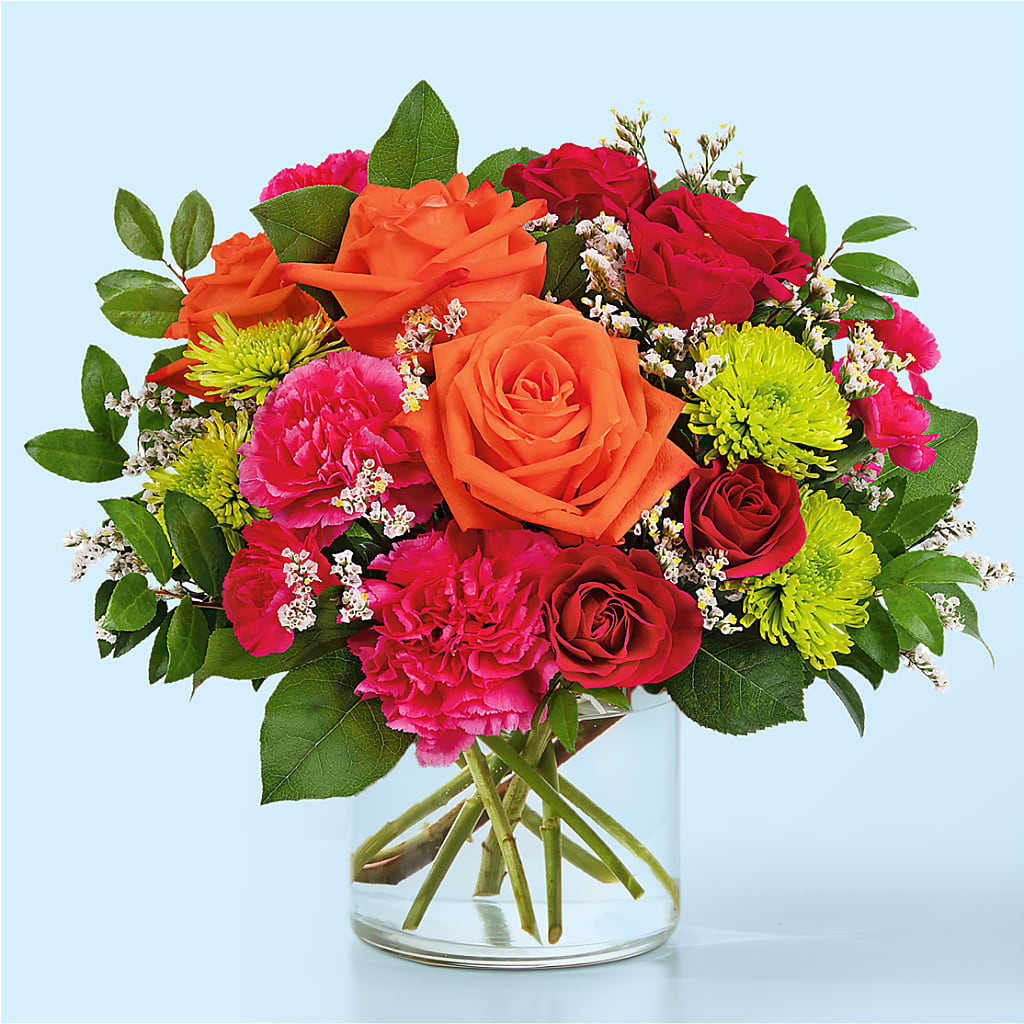 Colorful Carnival Bouquet – Greenwich Blooms Florist Inc, Greenwich CT