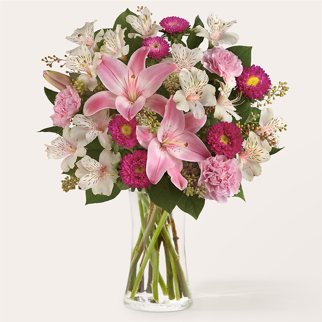 Feeling Fuchsia Bouquet – Greenwich Blooms Florist Inc, Greenwich CT