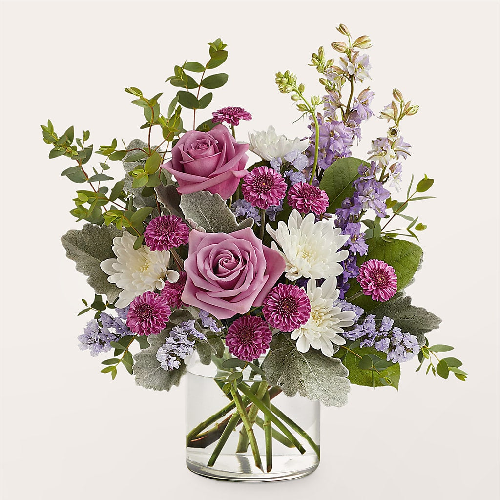 Violet Frost Bouquet – Greenwich Blooms Florist Inc, Greenwich CT