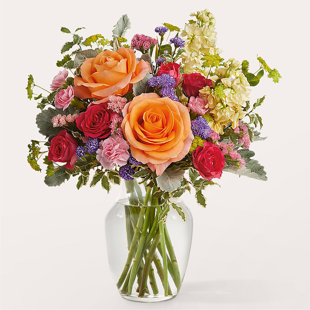 Tangerine Tango Bouquet – Greenwich Blooms Florist Inc, Greenwich CT