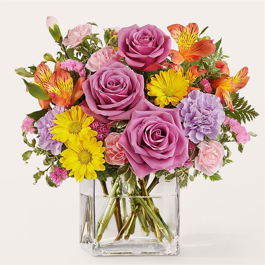 Shades of Happiness Bouquet – Greenwich Blooms Florist Inc, Greenwich CT
