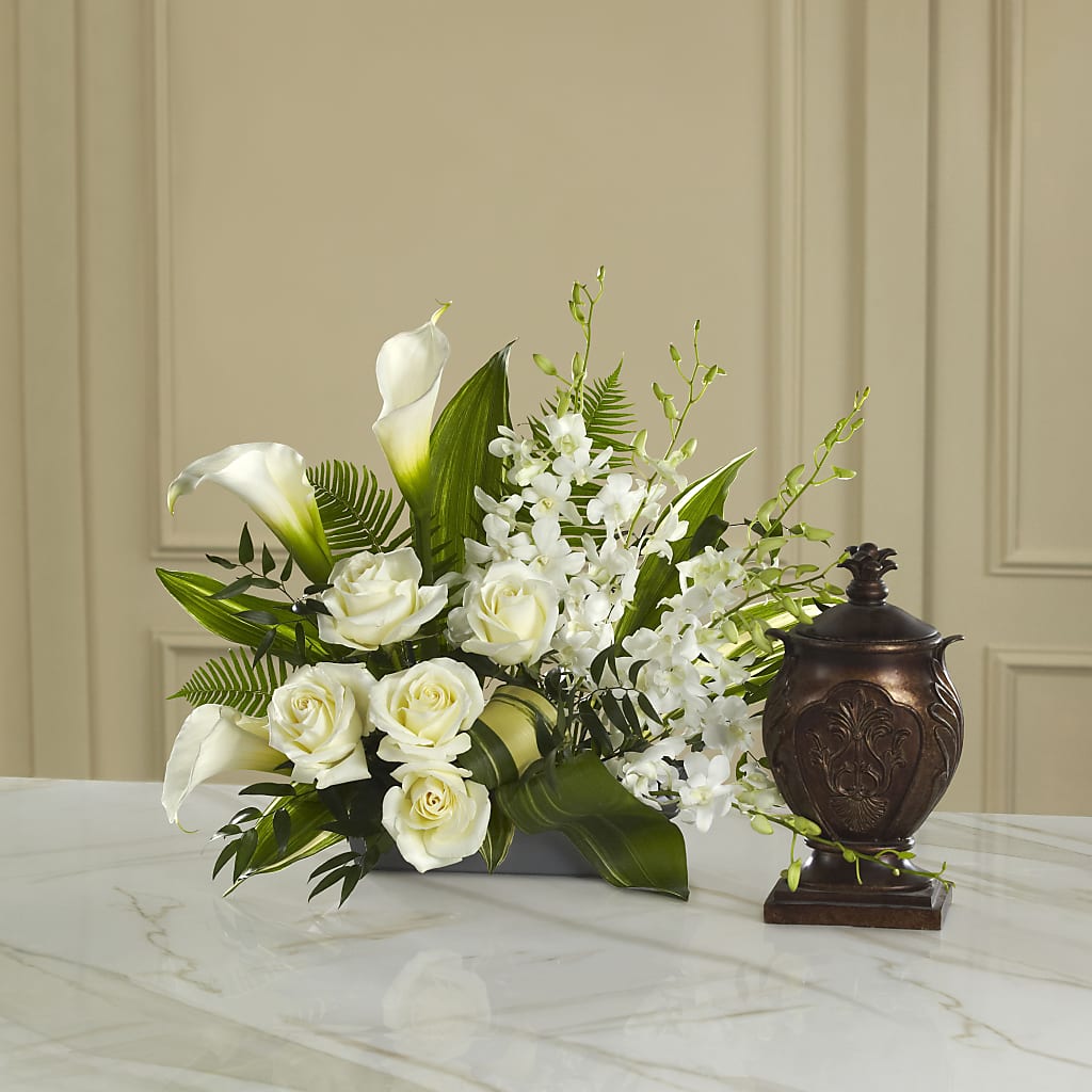At Peace Arrangement – Greenwich Blooms Florist Inc, Greenwich CT