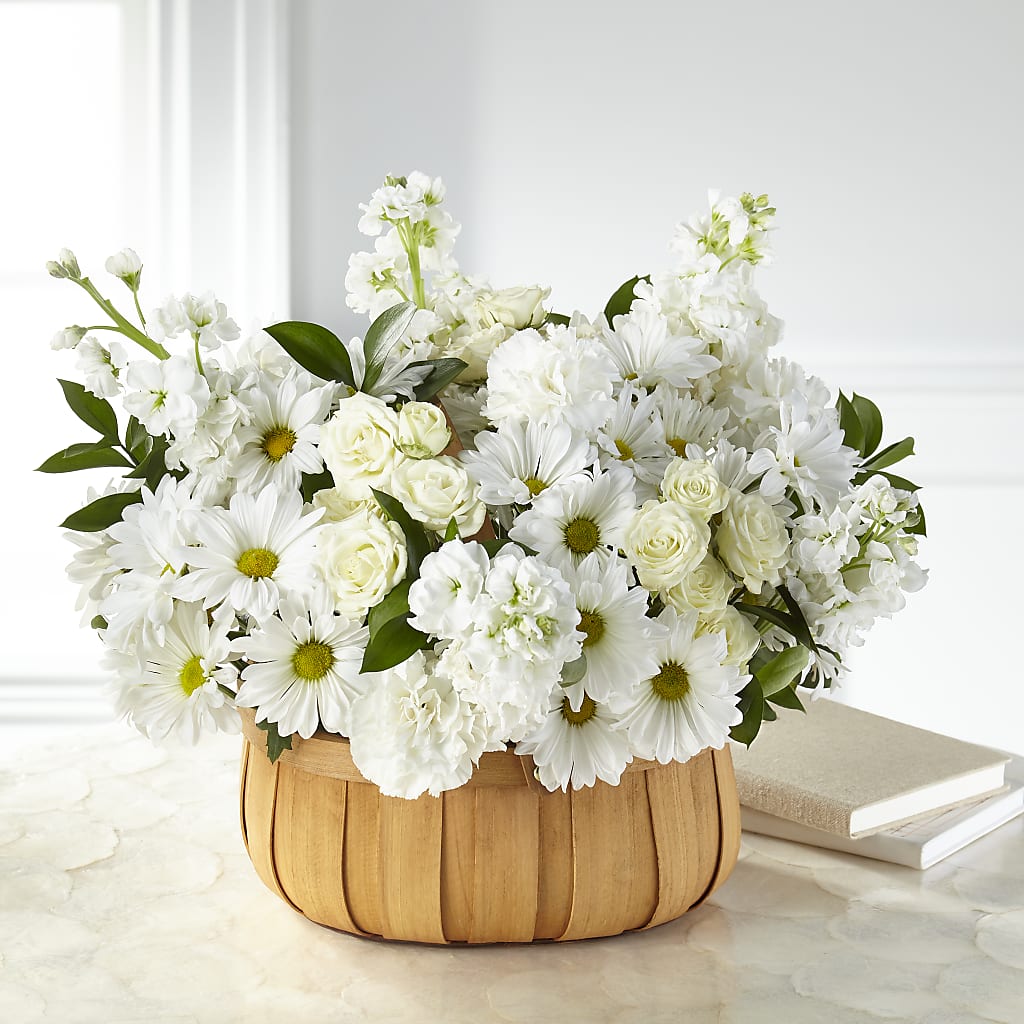 Graceful Garden Basket – Greenwich Blooms Florist Inc, Greenwich CT