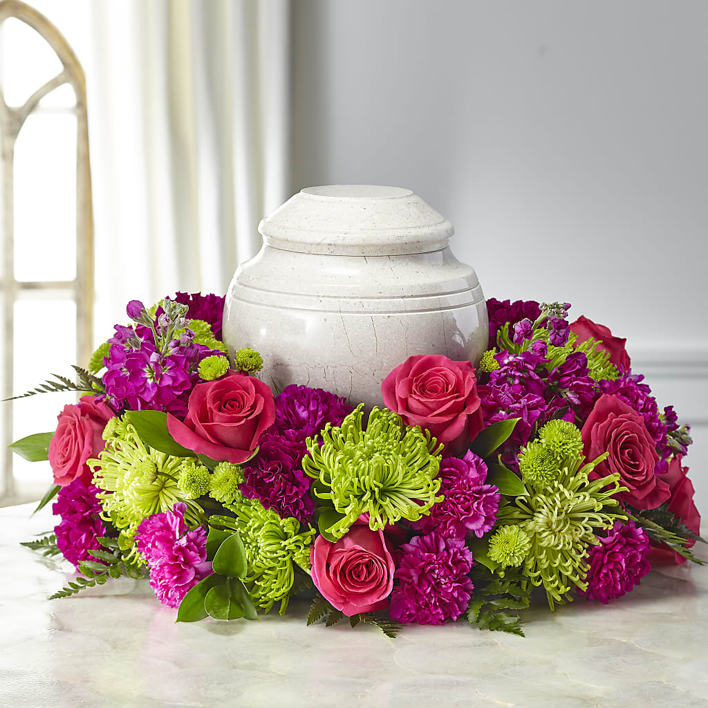 Hopeful Blessings Cremation Adornment – Greenwich Blooms Florist Inc, Greenwich CT