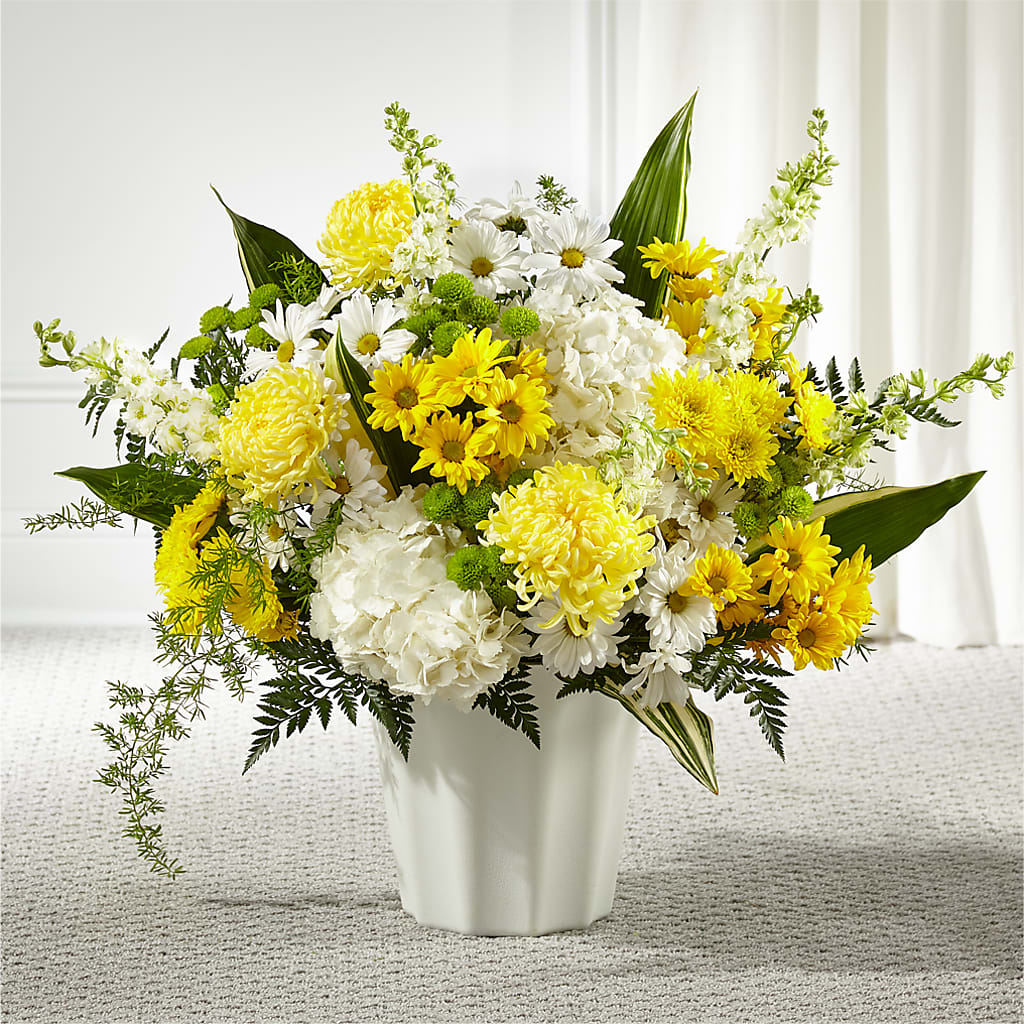 Unity & Grace Floor Basket – Greenwich Blooms Florist Inc, Greenwich CT