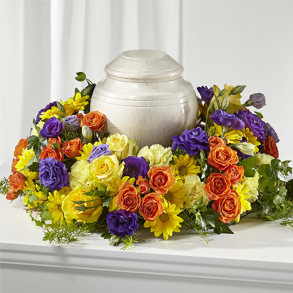 Blossoms of Remembrance Cremation Adornment – Greenwich Blooms Florist Inc, Greenwich CT
