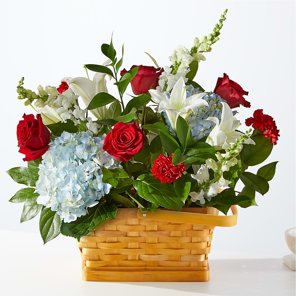 Greater Glory Basket – Greenwich Blooms Florist Inc, Greenwich CT