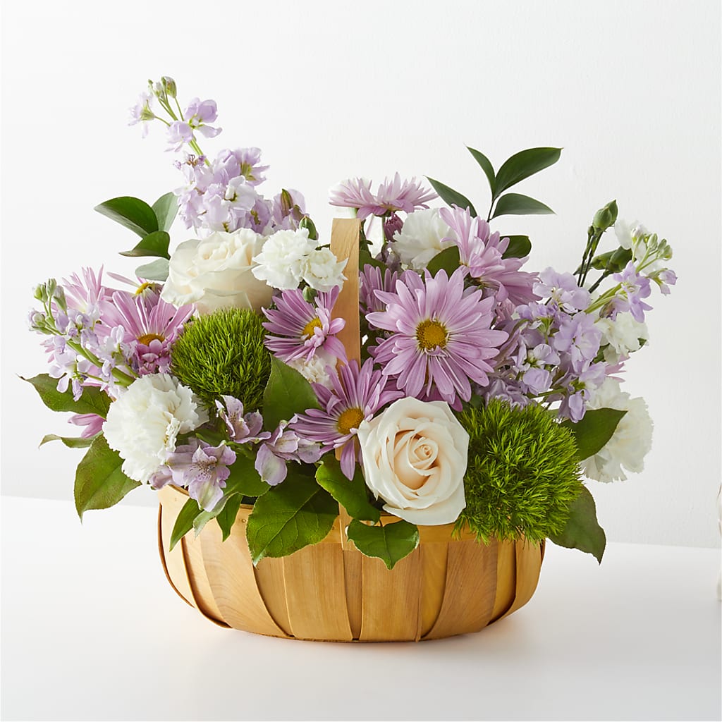 Peace & Love Basket – Greenwich Blooms Florist Inc, Greenwich CT