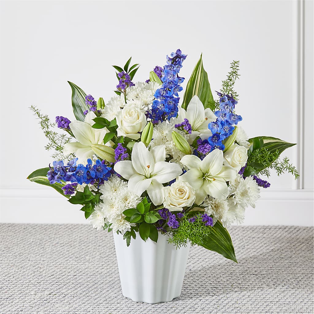 Take Comfort Floor Basket – Greenwich Blooms Florist Inc, Greenwich CT