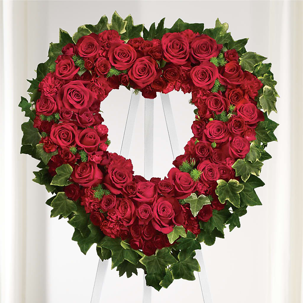 Wholehearted Standing Spray – Greenwich Blooms Florist Inc, Greenwich CT