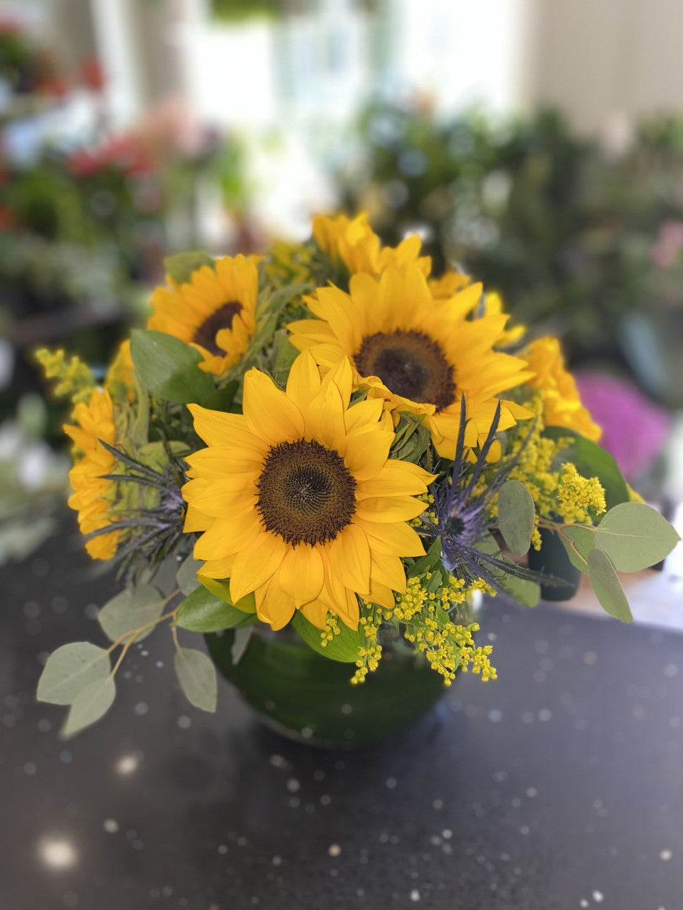 Sunny Sunflowers – Greenwich Blooms Florist Inc, Greenwich CT