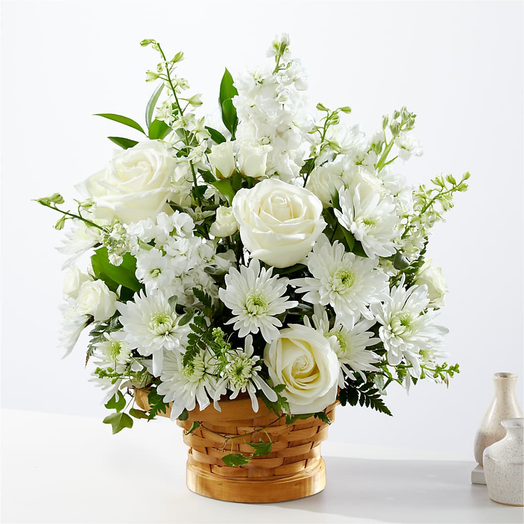 Heartfelt Condolences Arrangement – Greenwich Blooms Florist Inc, Greenwich CT