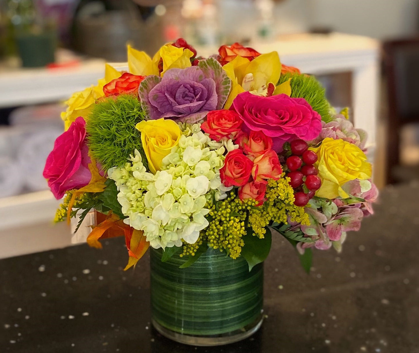 Sunset Berry – Greenwich Blooms Florist Inc, Greenwich CT