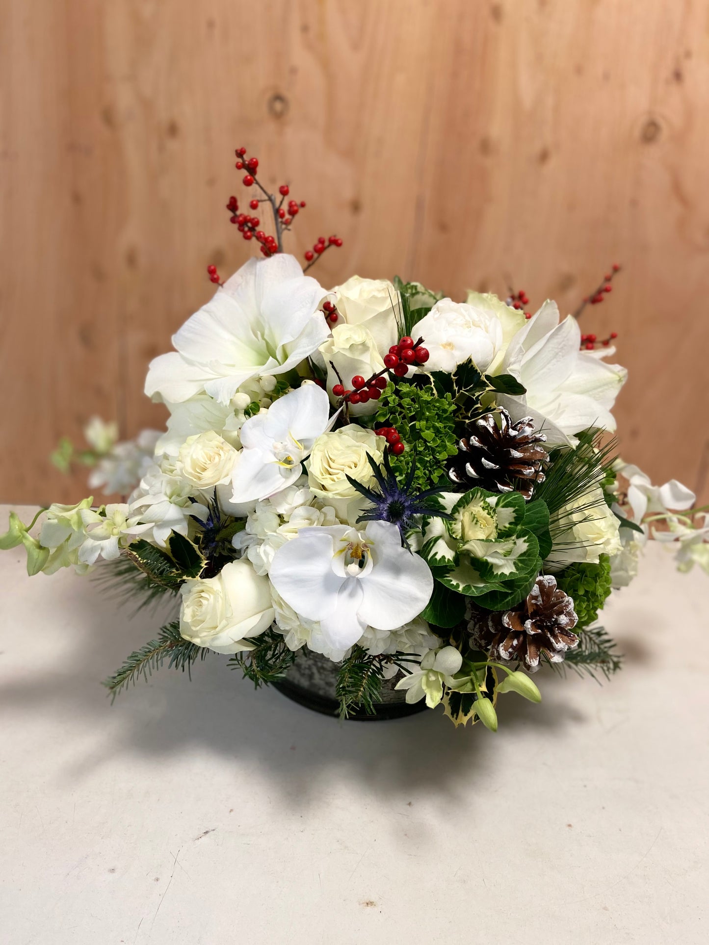 Season's Greetings – Greenwich Blooms Florist Inc, Greenwich CT