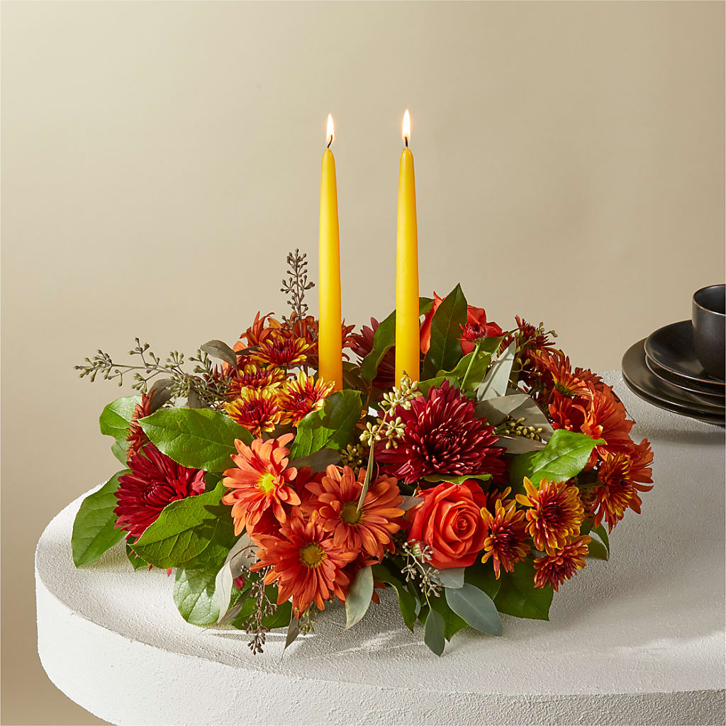 Ember Banquet Centerpiece – Greenwich Blooms Florist Inc, Greenwich CT