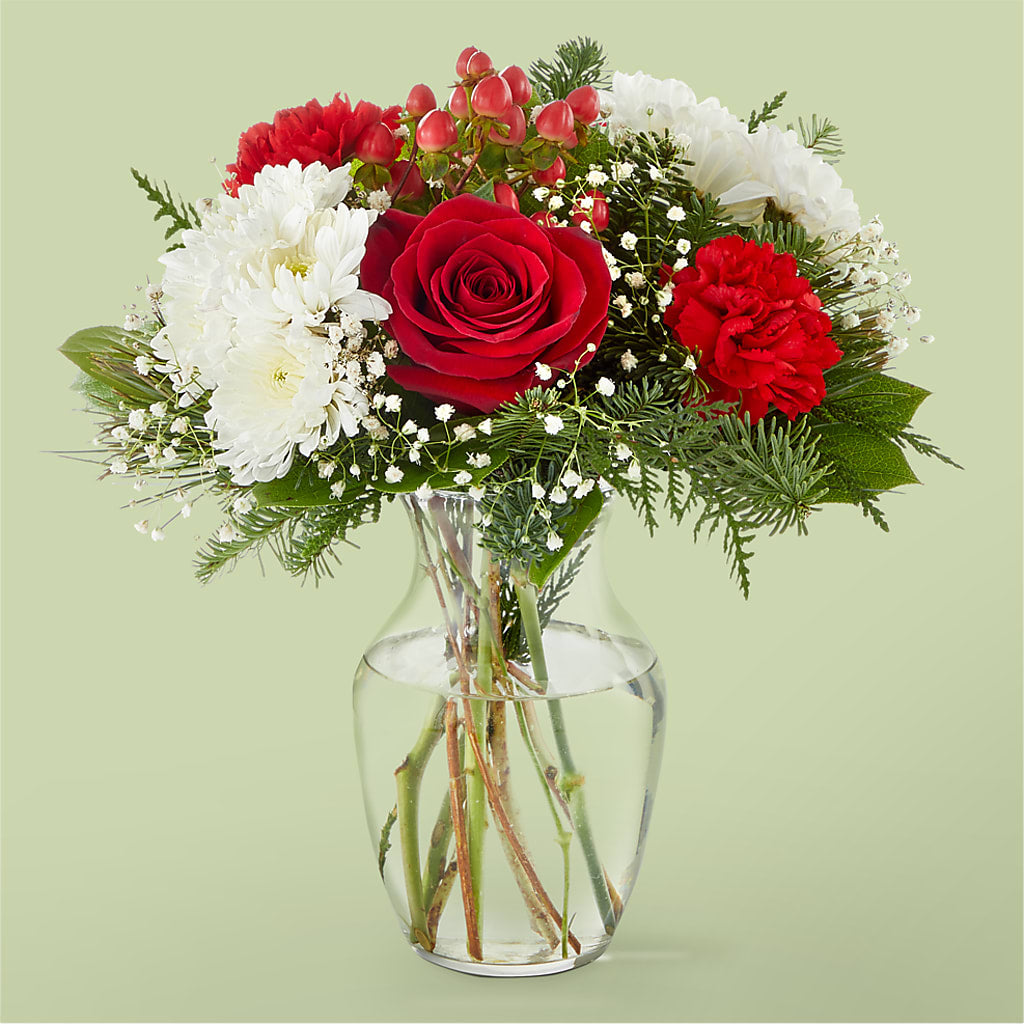 Chance of Flurries Bouquet – Greenwich Blooms Florist Inc, Greenwich CT