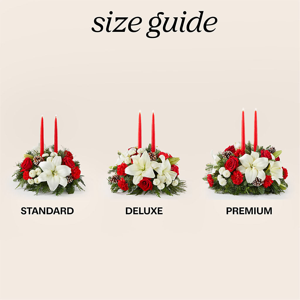Seasonal Festivities Centerpiece – Greenwich Blooms Florist Inc, Greenwich CT