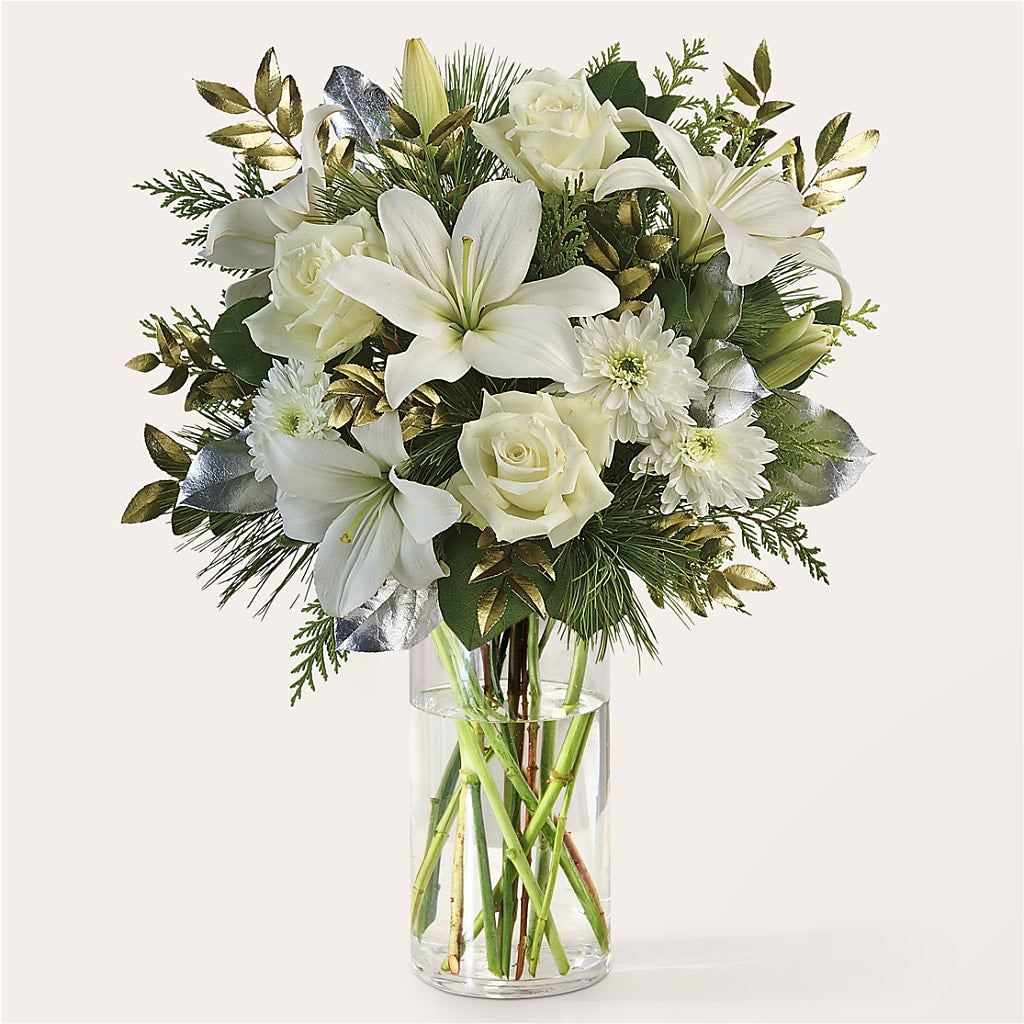 Wintry Mix Bouquet – Greenwich Blooms Florist Inc, Greenwich CT