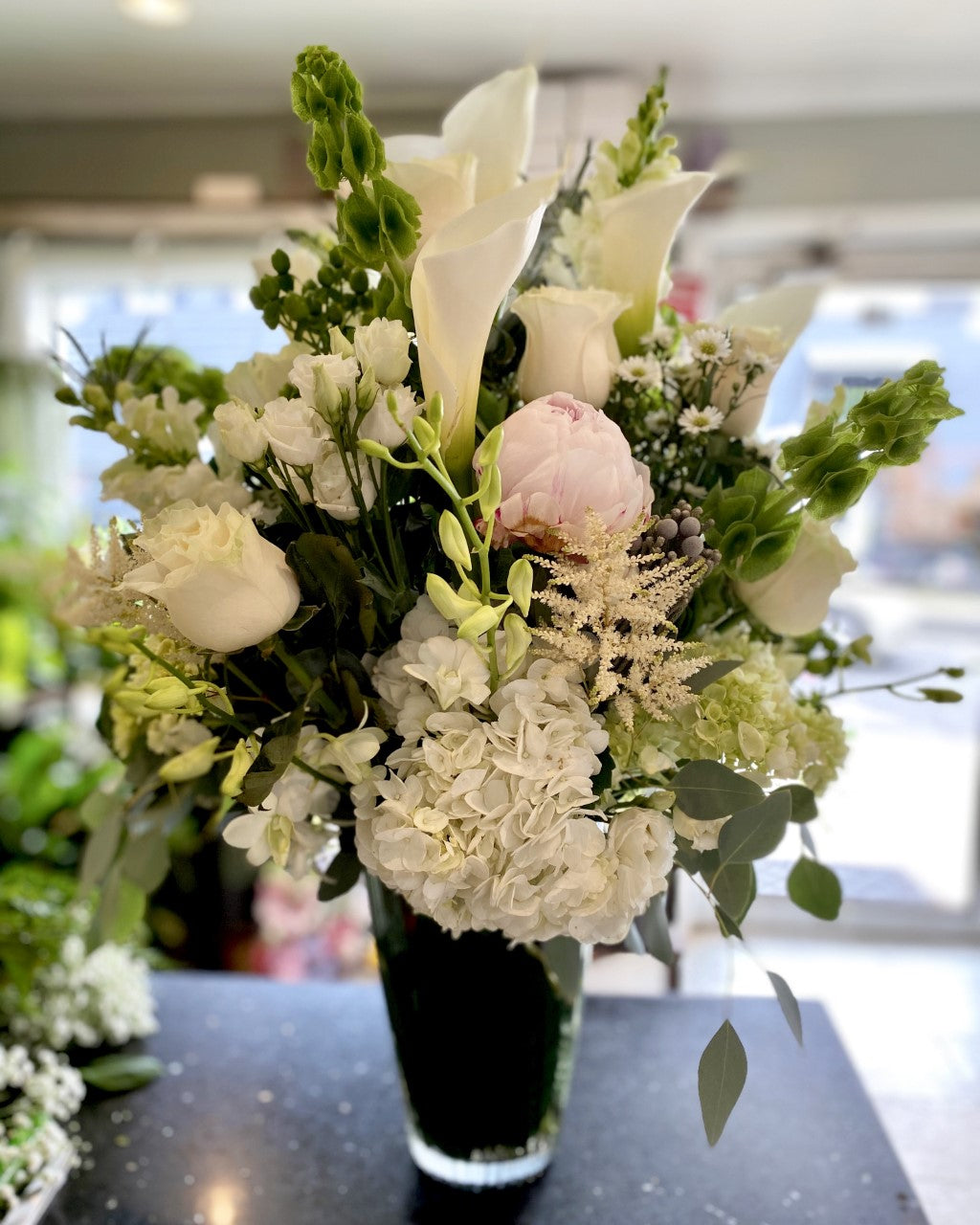 Wonderful in White – Greenwich Blooms Florist Inc, Greenwich CT