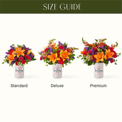 Birthday Palooza Bouquet –  Greenwich Blooms Florist Inc, Greenwich CT