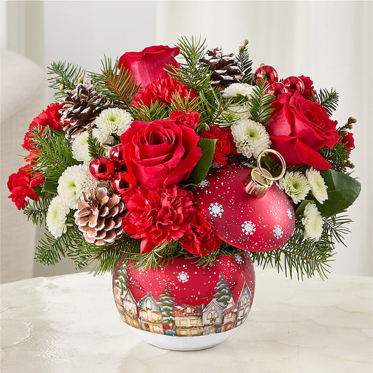 Christmas Carols Ornament –  Greenwich Blooms Florist Inc, Greenwich CT