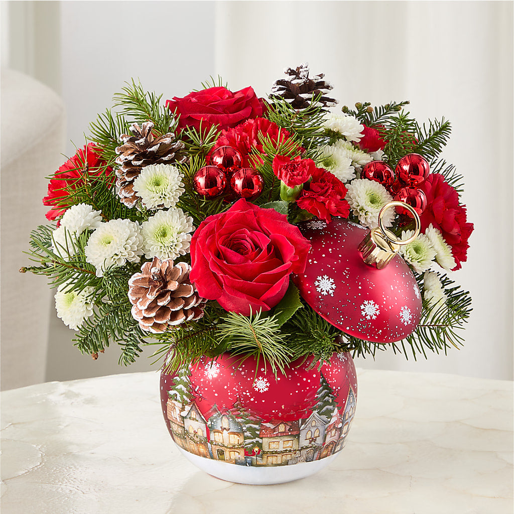 Christmas Carols Ornament –  Greenwich Blooms Florist Inc, Greenwich CT