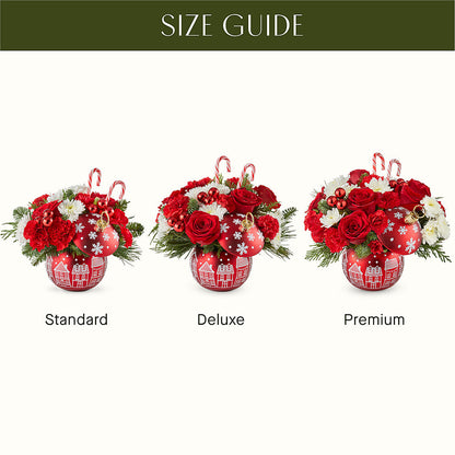 Cheer in the Air Ornament –  Greenwich Blooms Florist Inc, Greenwich CT