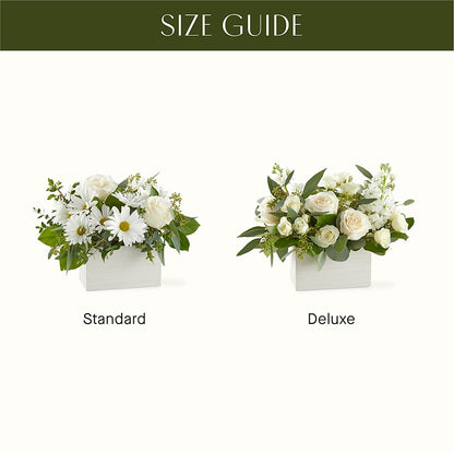 Fresh Linen Box Bouquet –  Greenwich Blooms Florist Inc, Greenwich CT