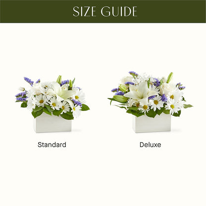 Beyond Blue Box Bouquet –  Greenwich Blooms Florist Inc, Greenwich CT