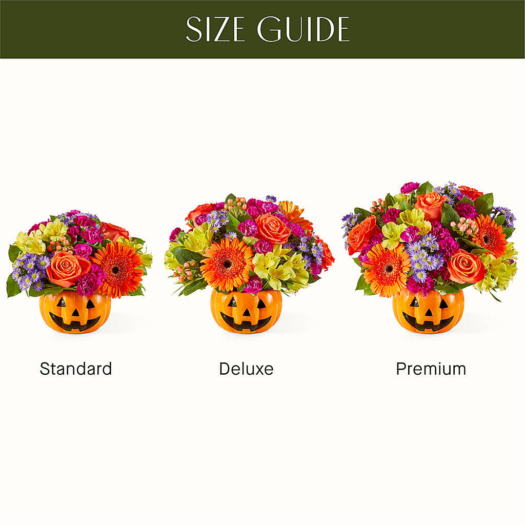 Tricks & Treats Pumpkin –  Greenwich Blooms Florist Inc, Greenwich CT