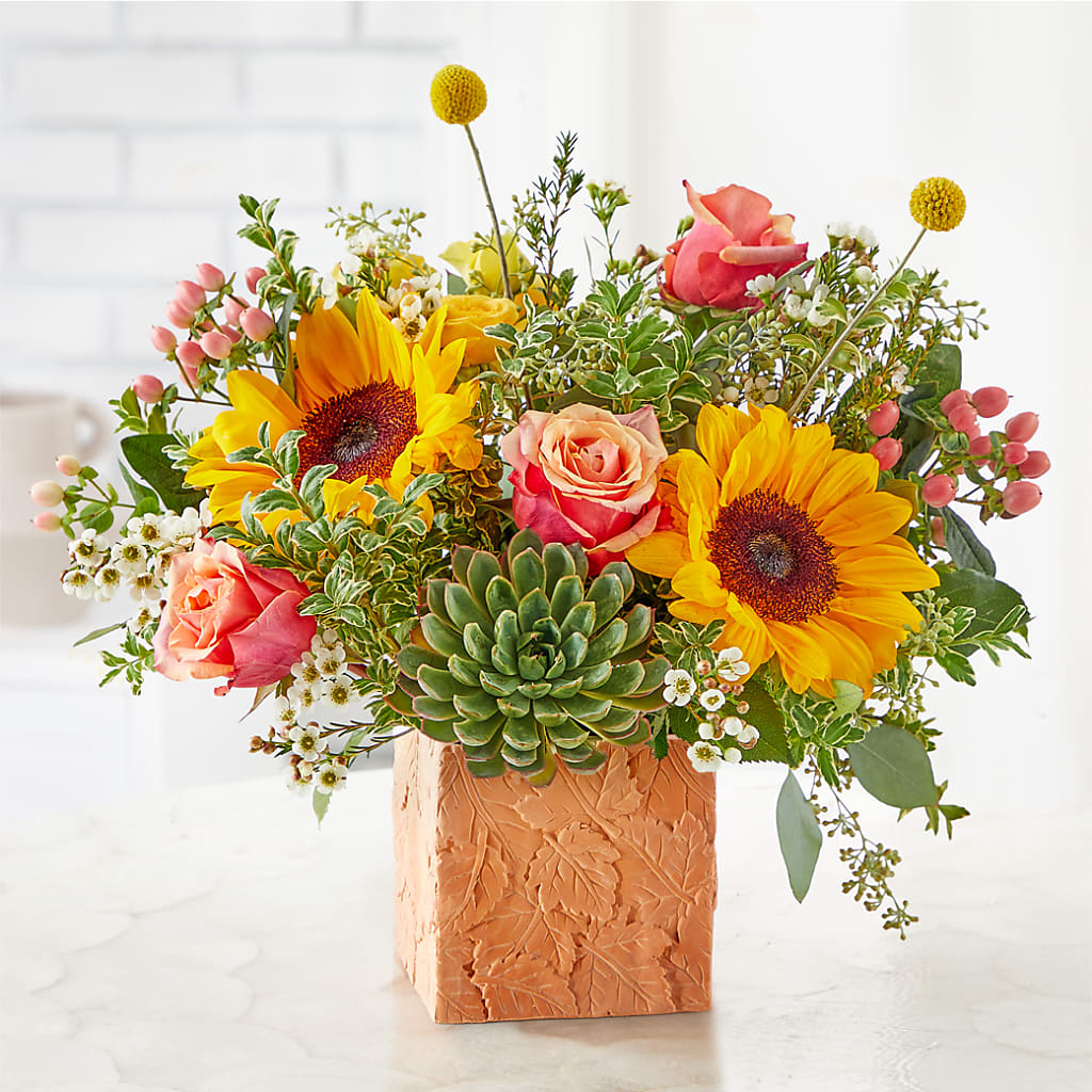 Sunflower Season Bouquet –  Greenwich Blooms Florist Inc, Greenwich CT