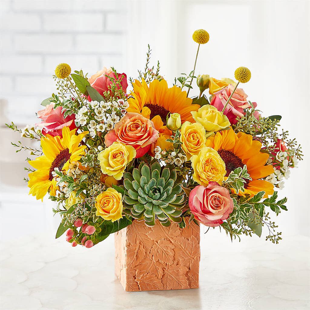 Sunflower Season Bouquet –  Greenwich Blooms Florist Inc, Greenwich CT
