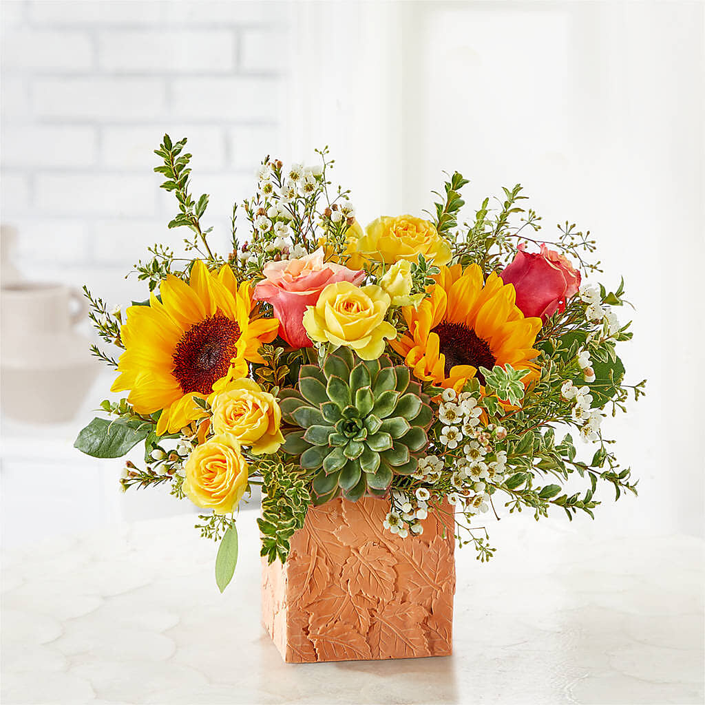 Sunflower Season Bouquet –  Greenwich Blooms Florist Inc, Greenwich CT