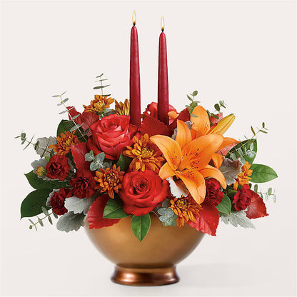 Fruits of Fall Centerpiece –  Greenwich Blooms Florist Inc, Greenwich CT