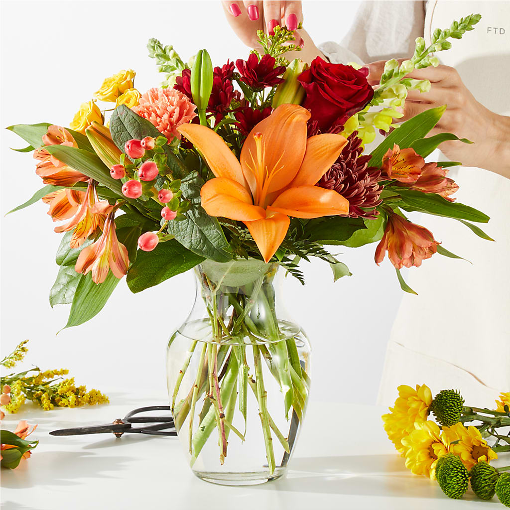 Fall Delight – A Florist Original –  Greenwich Blooms Florist Inc, Greenwich CT