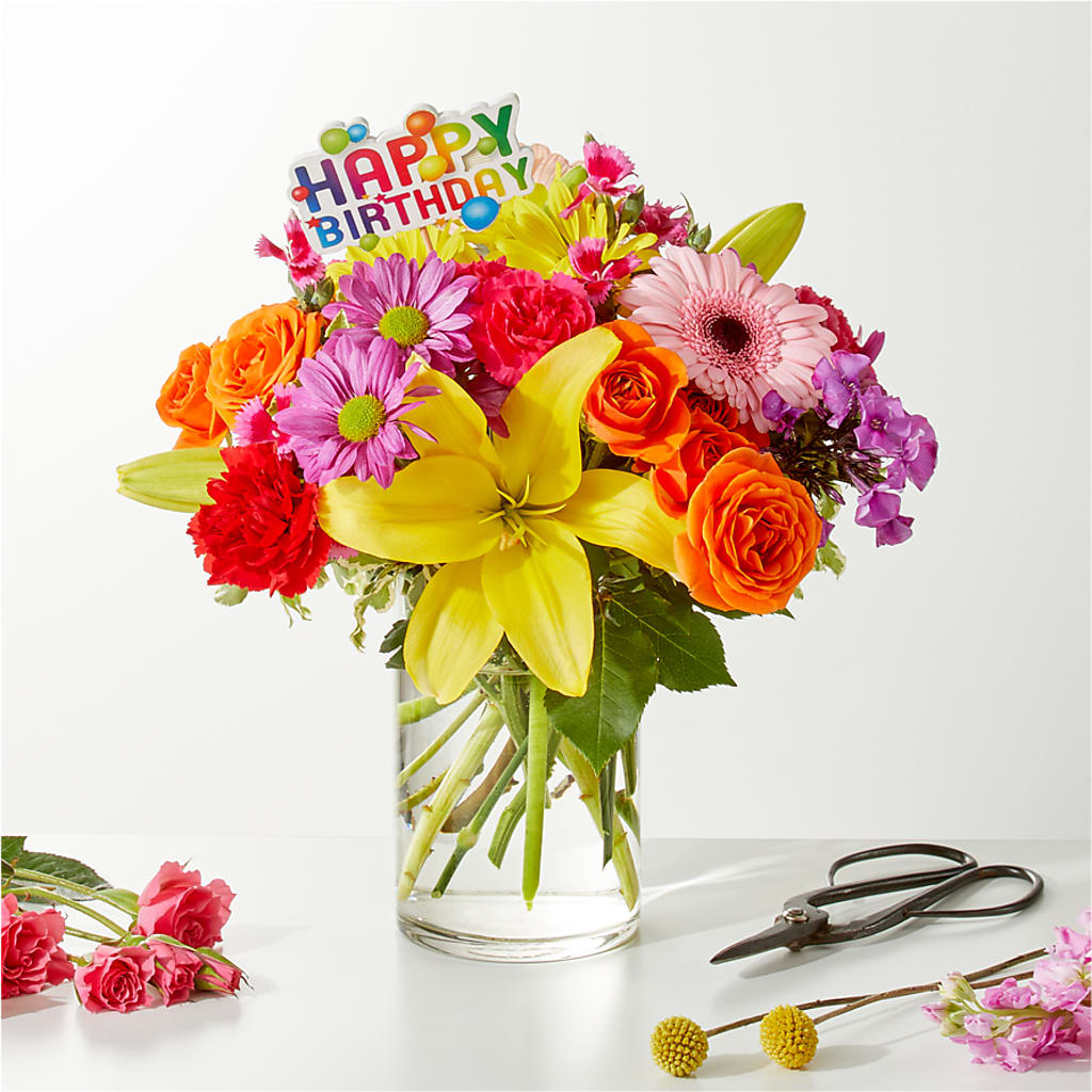 Cue the Confetti - A Florist Original –  Greenwich Blooms Florist Inc, Greenwich CT