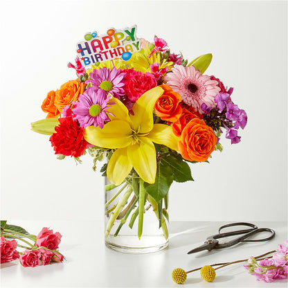 Cue the Confetti - A Florist Original –  Greenwich Blooms Florist Inc, Greenwich CT