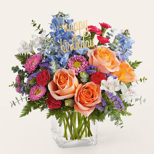 Birthday Bash Bouquet –  Greenwich Blooms Florist Inc, Greenwich CT